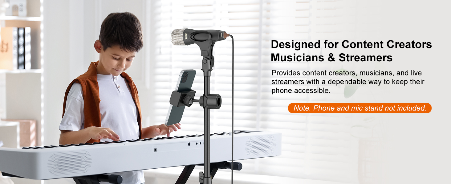 LINCO PC002 Mic Stand Phone Holder