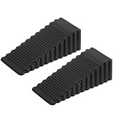 uxcell 2 Pcs Door Stoppers for Bottom of Door, 28mm/1.10 Inch Door Stops, Rubber Door Stopper Wed...