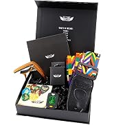 Stage Rocker Guitar Accessories Gift Box for Acoustic & Electric Guitars, Premium Guitar Strap, P...