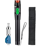 Visual Fault Locator 30MW 30KM Fiber Tester VFL Tester Kit Including Fiber Optic Cable Tester Met...