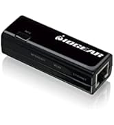 IOGEAR Universal Ethernet to Wi-Fi N Adapter - Speeds of up to 300Mbps on 2.4GHz - Push-button Wi...