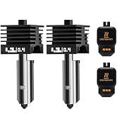 BambooSegD 2pcs 0.4mm P2S/X2D Hotend for Bambu Lab H2D/H2C/H2S Laser Hotend 3D Printer Replaceabl...