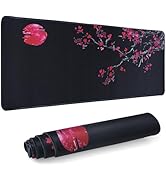Large Gaming Mouse Pad, Big Desk Mat for Keyboard and Mouse, Full Desk Pad for Office Computer La...