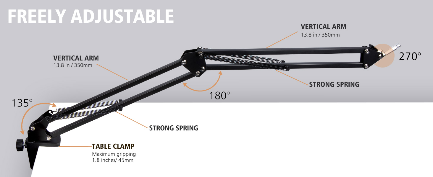 HyperX Mic Boom Arm HyperX Mic Stand