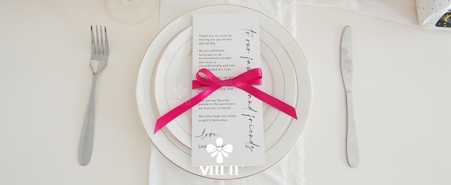 1/2 inch hot pink satin ribbon