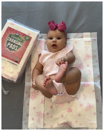 Portable disposable changing pad waterproof leakproof absorbent baby diaper mat for travel and crib