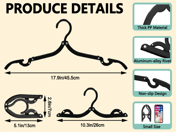 folding hangers