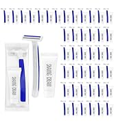 Disposable Razors in Bulk,razors individually wrapped bulk,Twin Blade Razors with Clear Safety Ca...