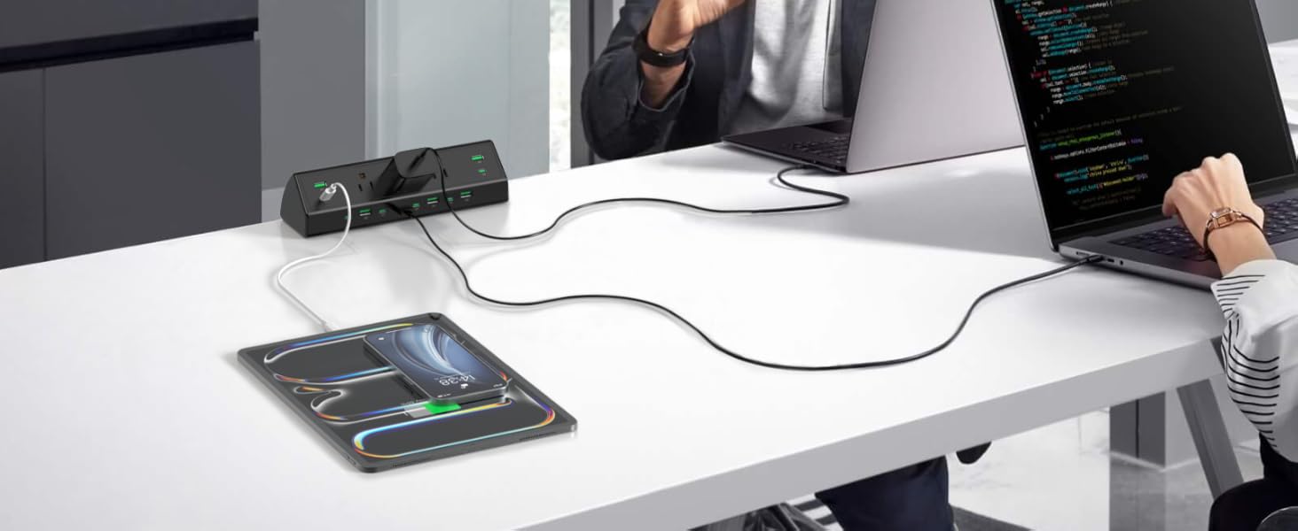 desk clamp power strip