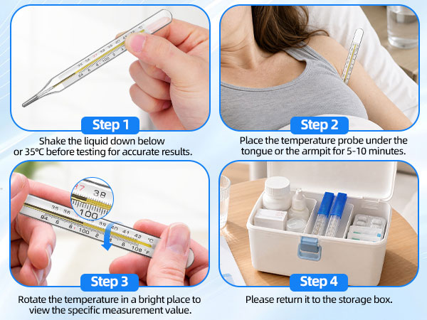 Glass Oral Temperature