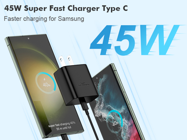 45W super fast charger