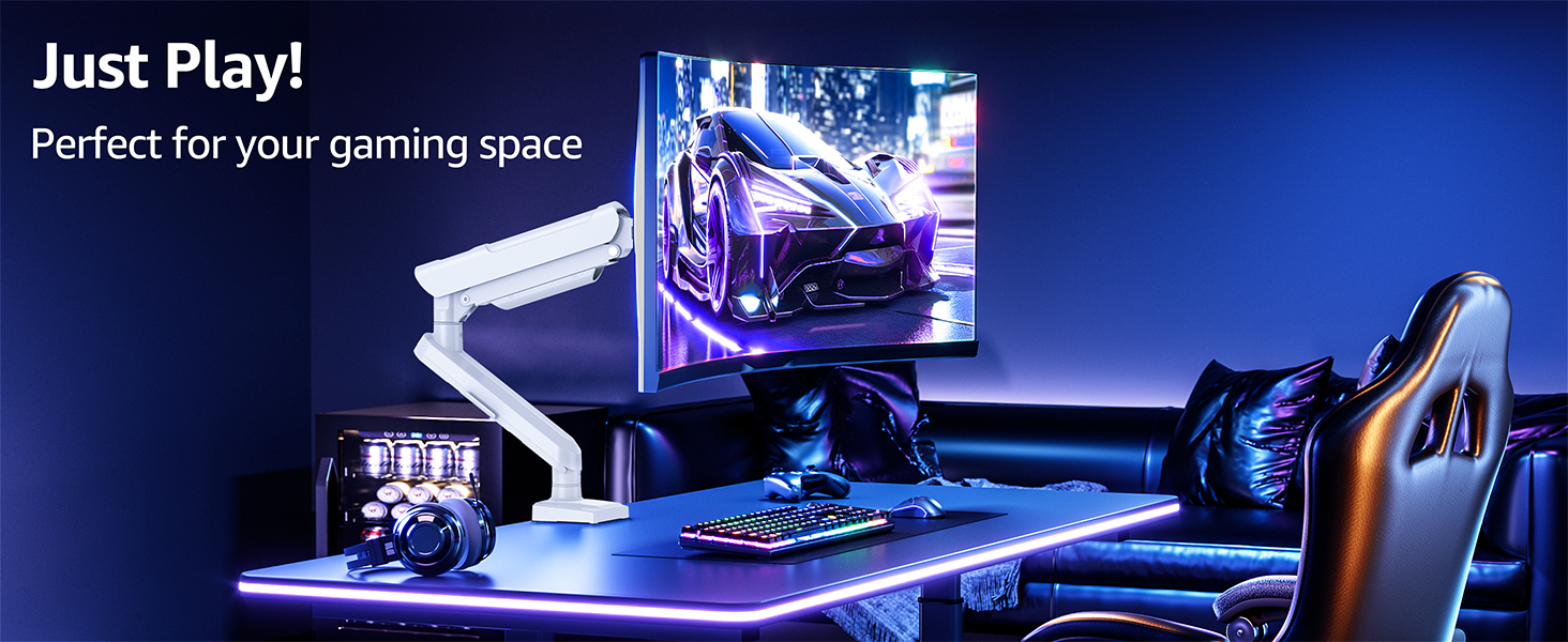 single monitor arm
