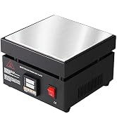 Vevitts 110V 850W LED Digital Electric Hot Plate, 30-400°C Soldering Preheating Station for PCB S...