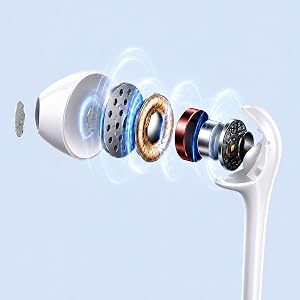 HUOMU wired earphones