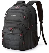 BAGSMART Travel Laptop Backpack Men Women, Extra Large Work 17.3 Inch Computer Backpack Airline A...
