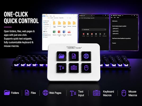 streaming deck stream macro pad keypad keyboard key custom programmable gaming shortcut customized
