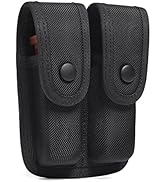TACNEX Single/Double Magazine Pouch Duty Belt Nylon Mag Holder Pistol Mag MOLLE Holster Carry Cas...