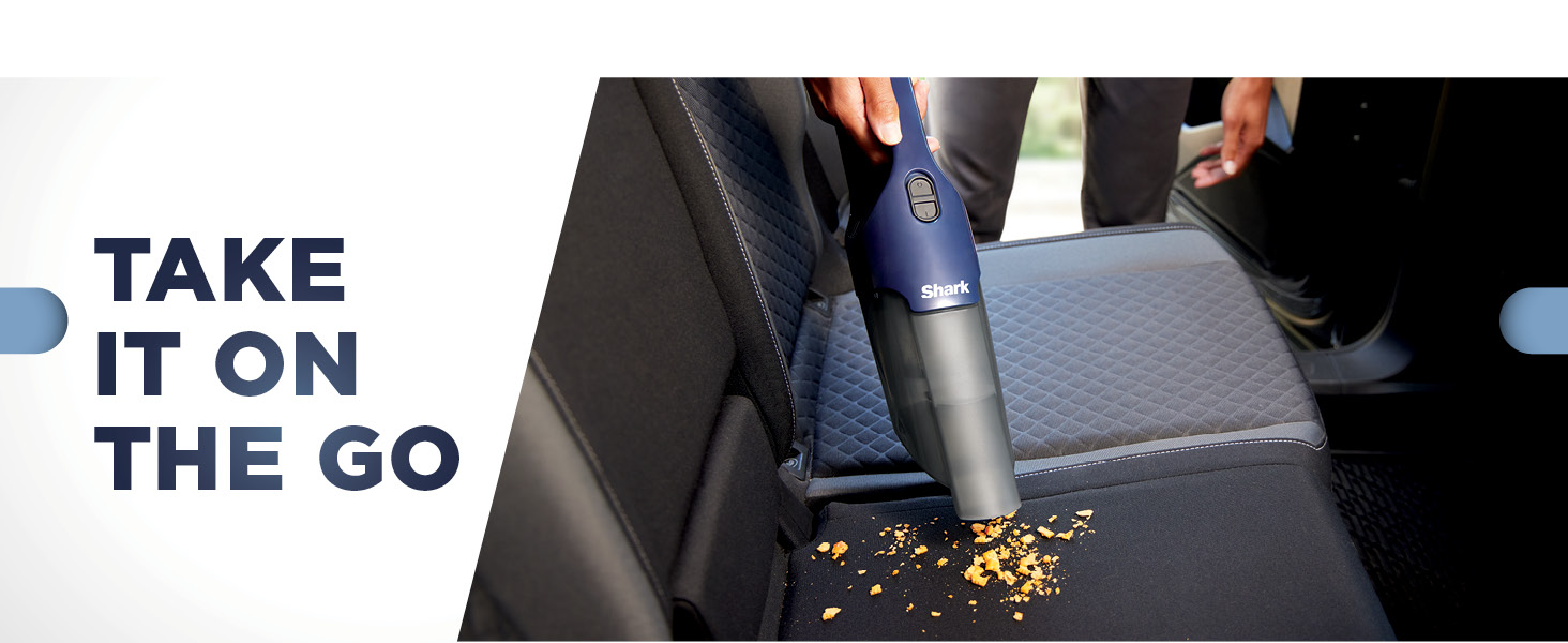 On the go USB charging XL dust cup