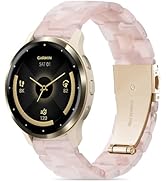 Compatible with Garmin Venu 3 Watch Band Resin, Venu 2/Venu 4 45mm, 22mm Strap Compatible for For...