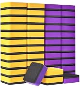 PRZRU Mini Dry Erase Eraser, 48 Pack Magnetic Whiteboard Dry Erase Erasers- Ideal for Kids, Teach...