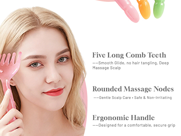 head scalp massager tools hair growth japanese tools manual scalp massagers head spa massager