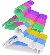 GoodtoU Baby Hangers, 100 Pack Kids Plastic Hangers for Small Childrens Baby Clothes Infant Child...