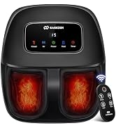 Foot Massager Machine with Heat, Shiatsu Foot Massager with Cordless Remote, 2026 Upgraded Deep K...