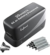 Craftinova Electric Stapler, 25 Sheet, Include 2000 Staples and 1 Remover, Jam Free, Professional...