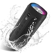 EDUPLINK Portable Bluetooth Speaker Waterproof IPX7 Wireless Speaker with 20W Louder Speakers Swi...