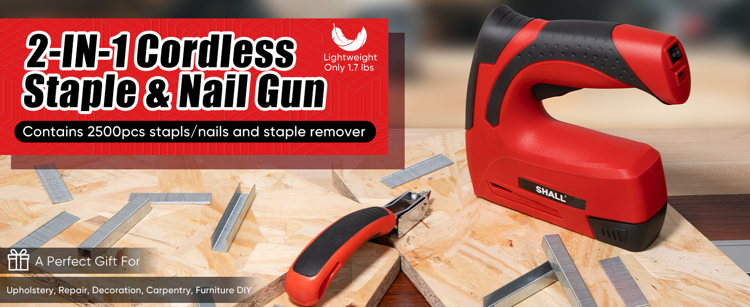 cordless staple gun