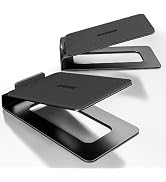 Desk Speaker Stands for Most Bookshelf Speakers,22 lbs Capacity, 16° Tilt Angle Speaker Risers wi...