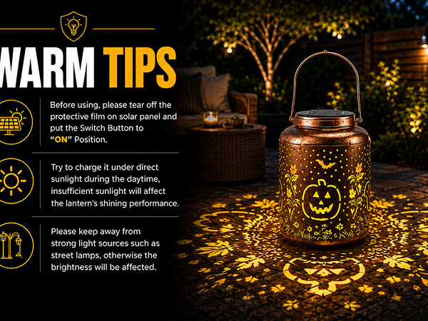 Halloween Lantern Solar