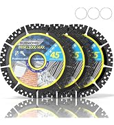 4.5" Diamond Saw Blades for 4-1/2" Angle Grinder, Multi-Purpose Angle Grinder Cut Off Wheel, Heav...