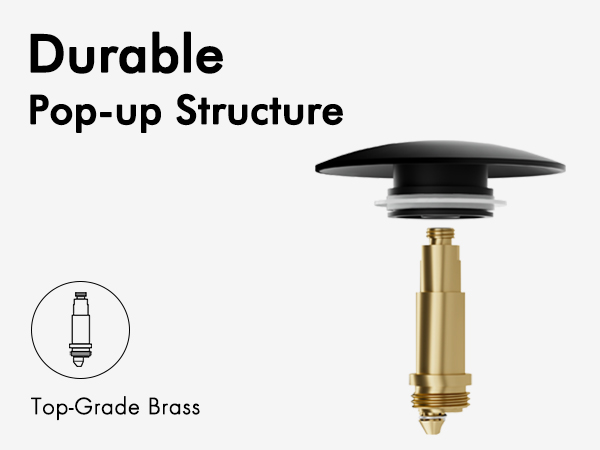 durable pop-up stopper
