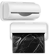 MAGICLULU 2 Pack Small Trash Bag Dispenser Wall Mount Trash Bag Can Liner Dispenser for Waste Bin...