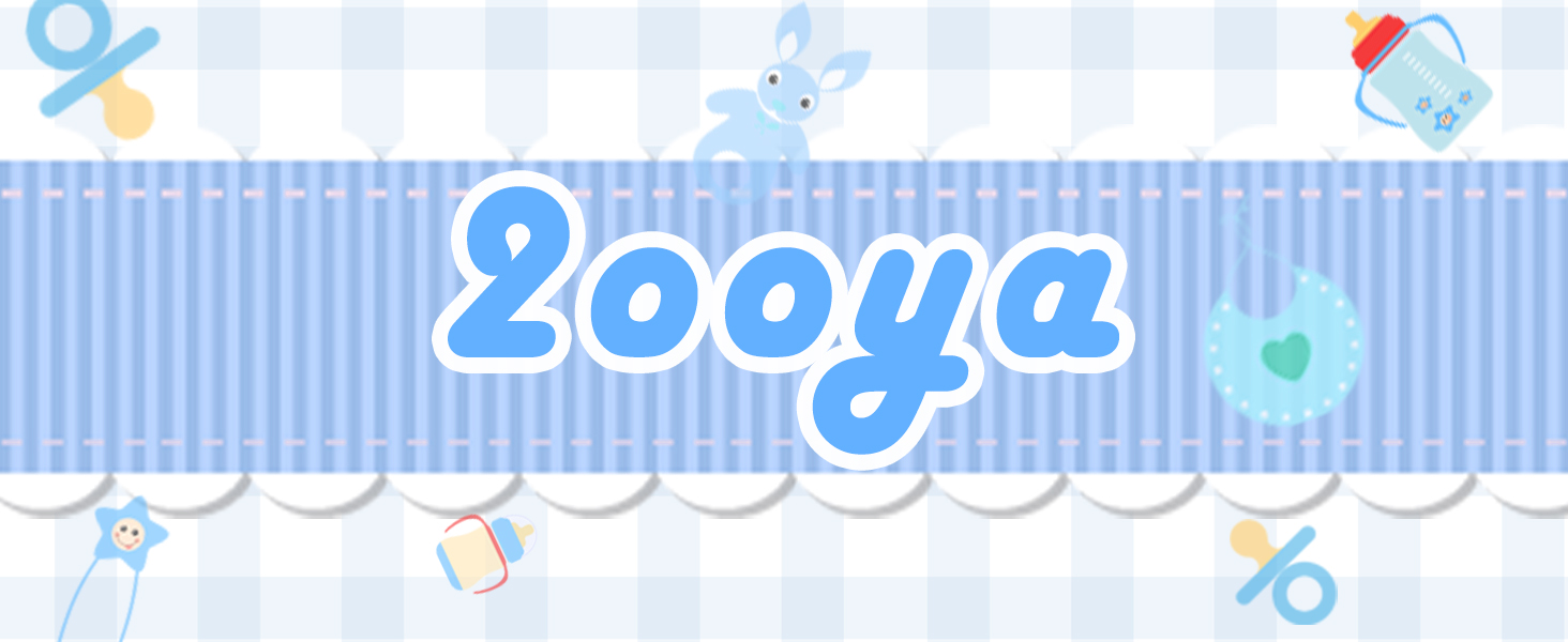 YA-Blue Baby Bibs 7P