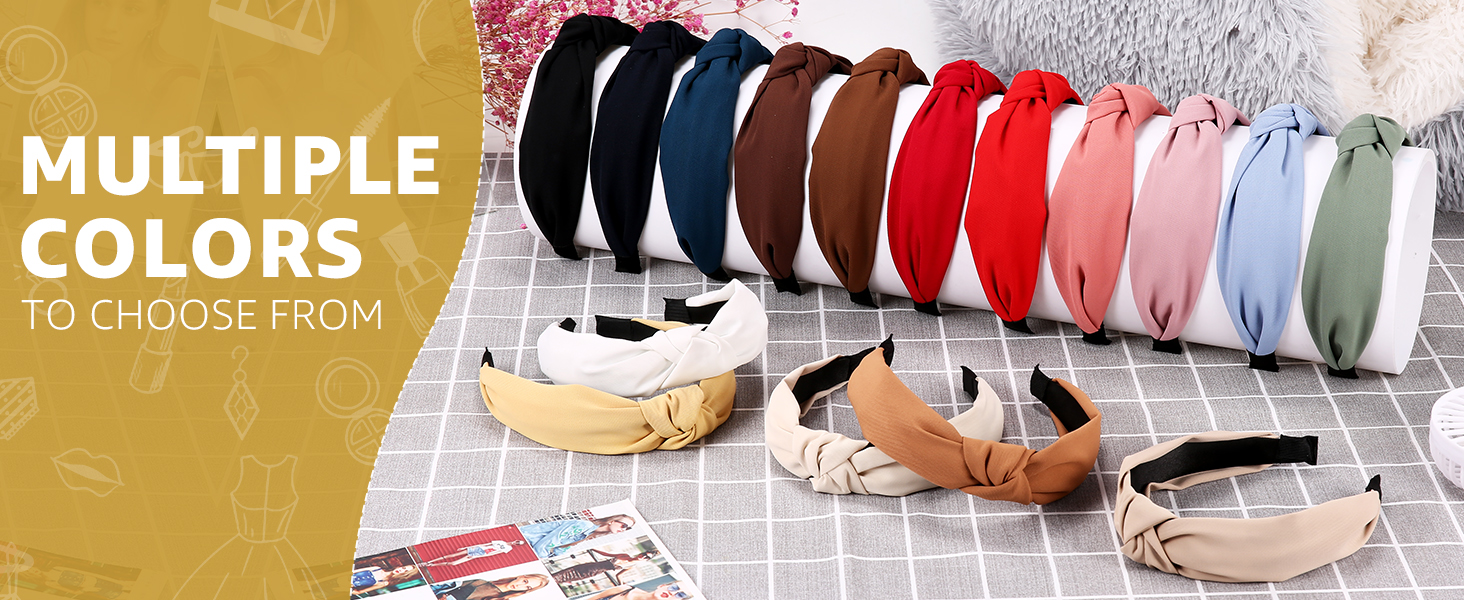 headbands for women head bands for women's hair knotted headband for women hair band