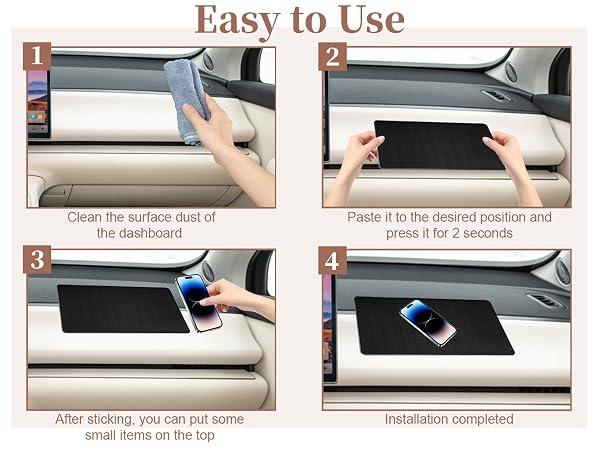 Sticky Pad for Car Dashboards