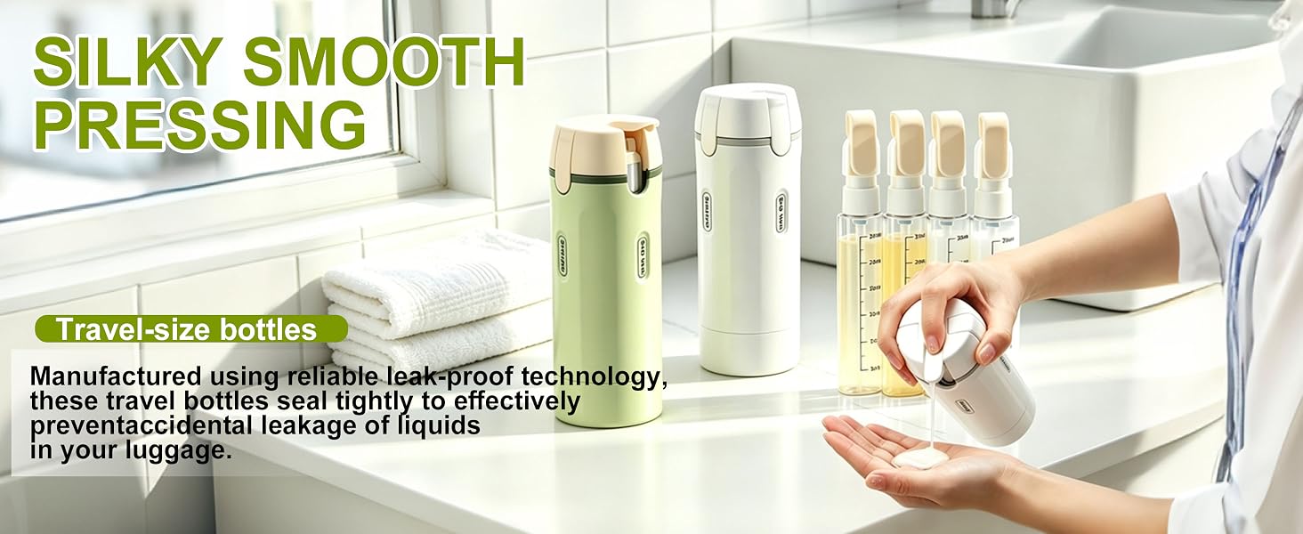 4 in 1 Travel Dispenser Bottle