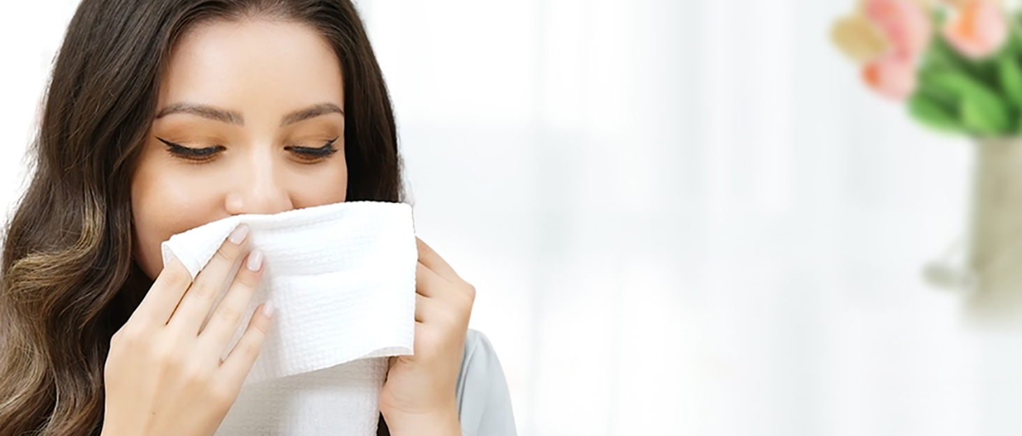 disposable face towel