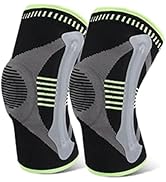XINGJIEYUN Professional knee compression sleeve knee pads provide knee joint support for sports e...