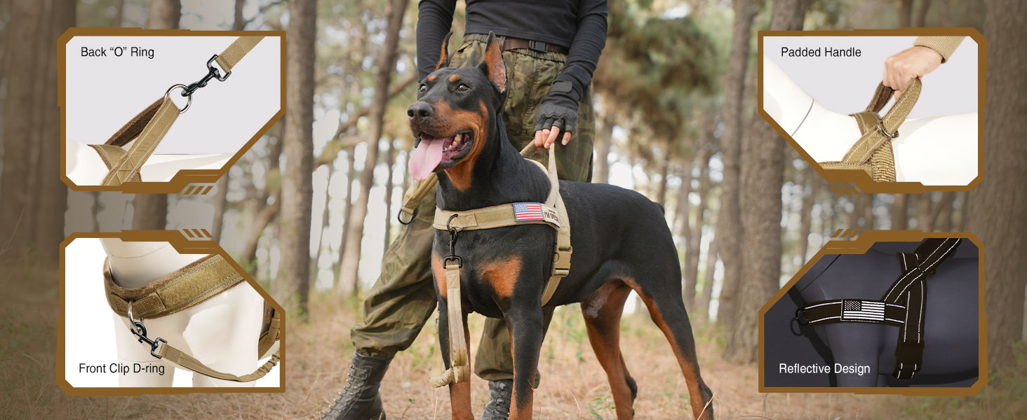 dog harness for medium dogs