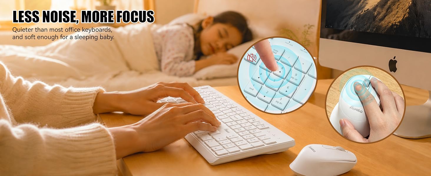 FOPATO K503 wireless keyboard and mouse