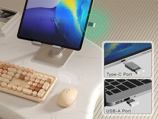 computer keyboard and mouse