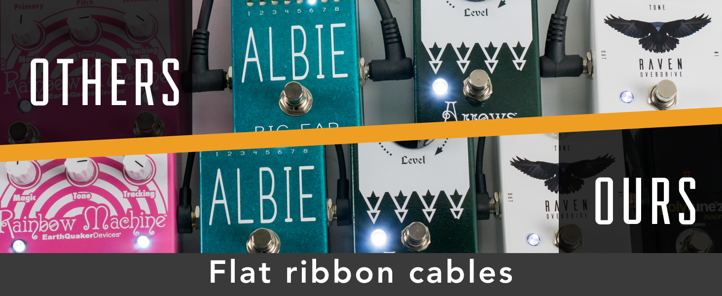 rock stock flat patch cables
