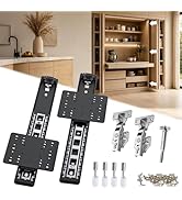 ?Pocket Door Slide, Pocket Cabinet Door Hardware, 12 inch 2PCS Pivot Door Slide Hardware Kit for ...