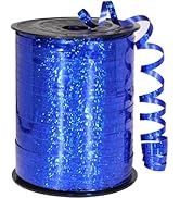 OMISELIO Blue Ribbon, 500 Yard Royal Blue Curling Ribbon for Gift Wrapping, Balloons, Baby Shower...