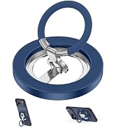 Magnetic Phone Ring Holder for MagSafe, 360° Rotation Cell Phone Grip Stand Finger Ring Kickstand...