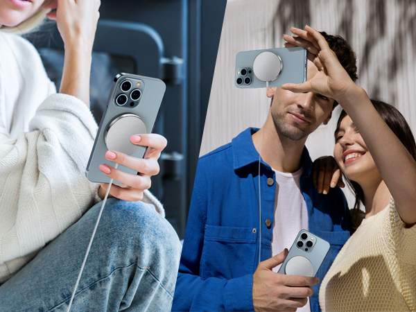 2 Pack Magnetic Wireless Charger