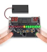 Lumenrix DIY 3-in-1 Game Console Soldering Practice Kit with LED Sound Effects, STEM Solder Proje...